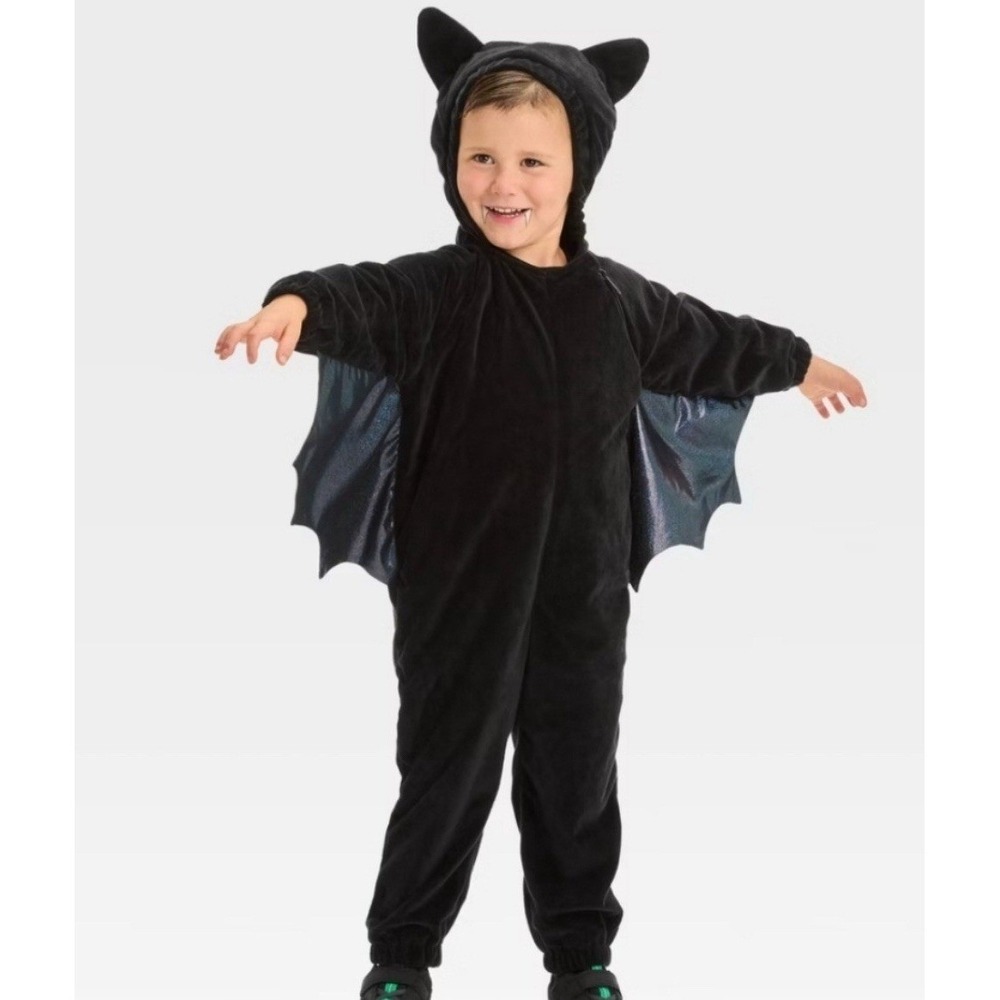 Hyde & EEK Bat Jumpsuit Halloween Costume‎ Toddler 18-24 Months Unisex